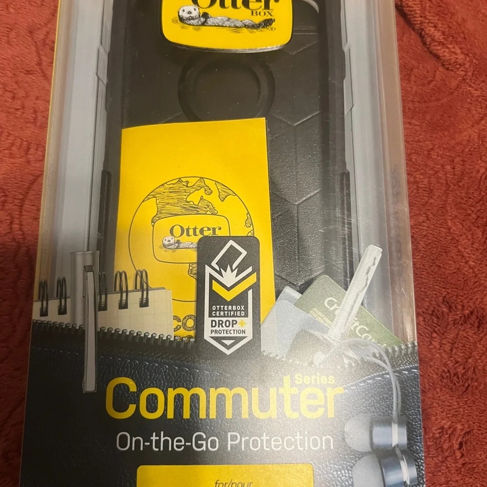 OtterBox Commuter Series Case for iPhone 7 Plus - Black and Yellow